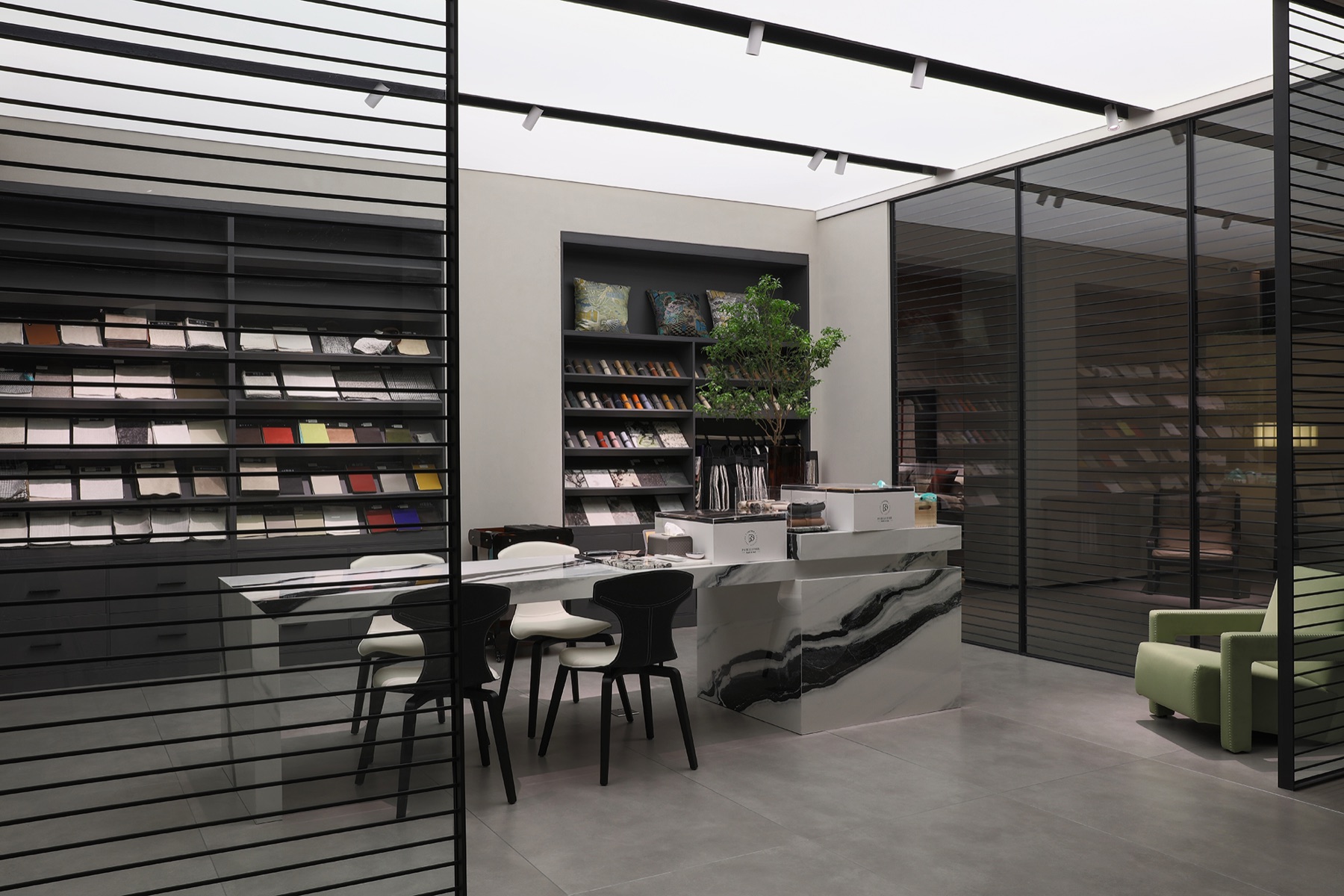 Materials showroom view