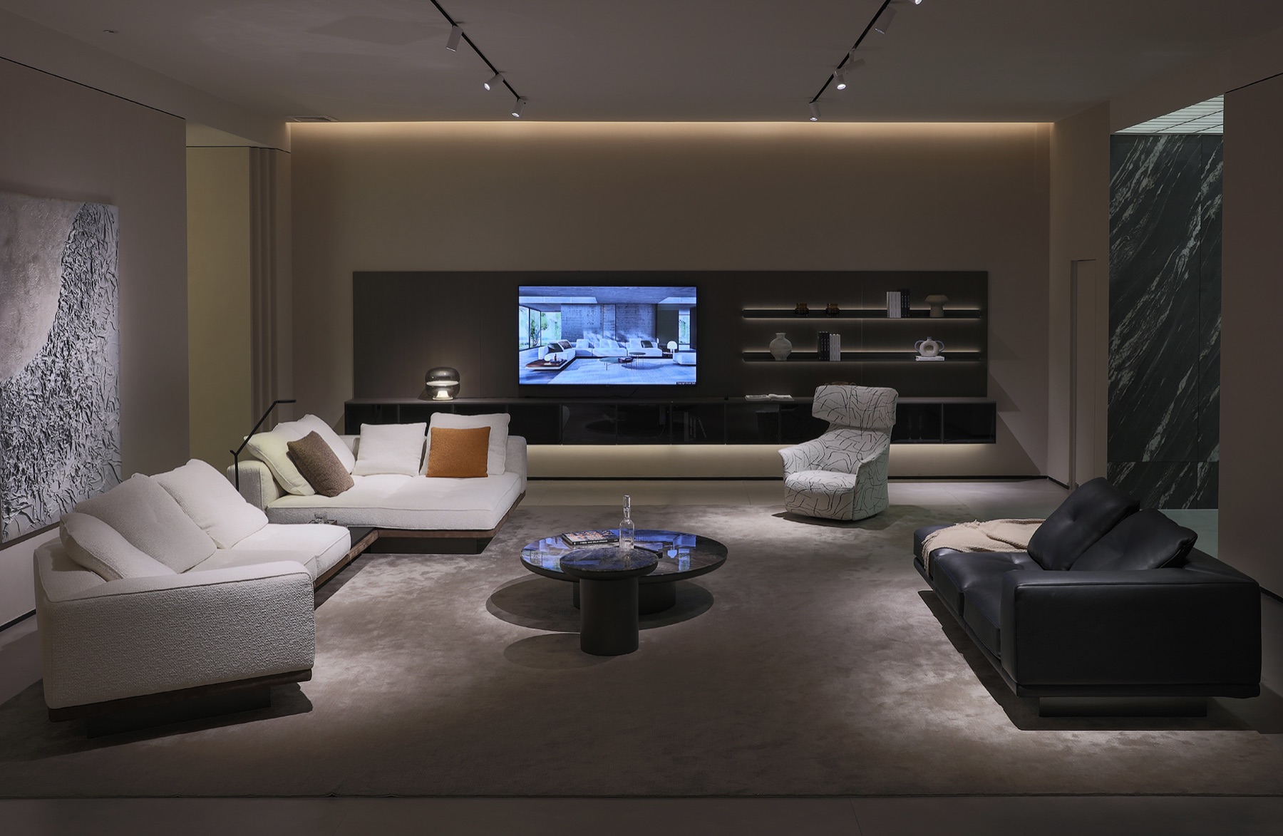 Living Room showroom view